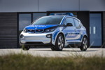 BMW auf der GPEC 2016: BMW i3 als Polizeiauto