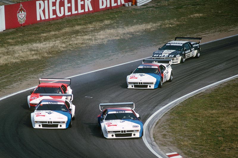 BMW M1 Procar in Hockenheim 1979: Pironi/Laffite/Lauda/Brger/Stuck