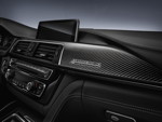 Exklusive Sonderedition BMW M3 '30 Jahre M3'. Interieur mit Schriftzug '30 Jahre M3'