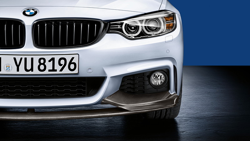 BMW 4er Coup� (F32), BMW M Performance, Frontsplitter Carbon.
