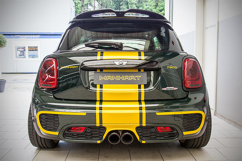 Manhart F300 mit Manhart Dekorsatz Gold