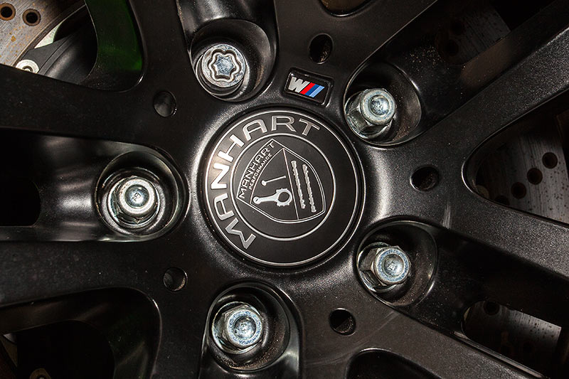 Felgendeckel mit Manhart Emblem