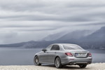 Mercedes-Benz E-Klasse, E 400 4MATIC, AMG Line, selenitgrau magno, Leder schwarz/sattelbraun