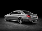 Mercedes-Benz E-Klasse, E 400 4MATIC, AMG Line, selenitgrau magno, Leder schwarz/sattelbraun