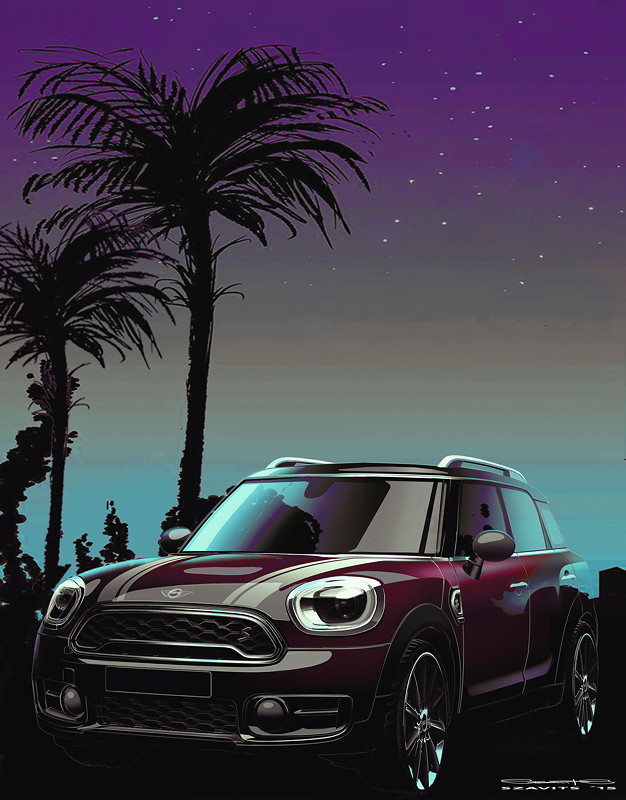 MINI Countryman, Design-Skizze