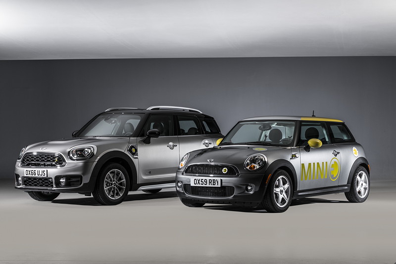 MINI Cooper S E Countryman ALL4 und MINI E