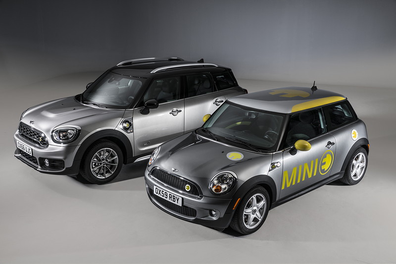 MINI Cooper S E Countryman ALL4 und MINI E