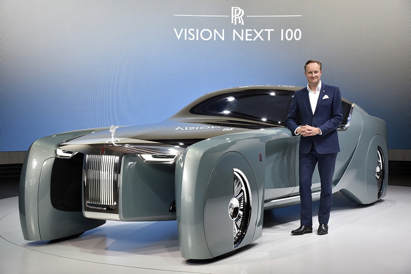 Rolls-Royce VISION NEXT 100, Giles Taylor, Leiter Design Rolls-Royce Motor Cars.