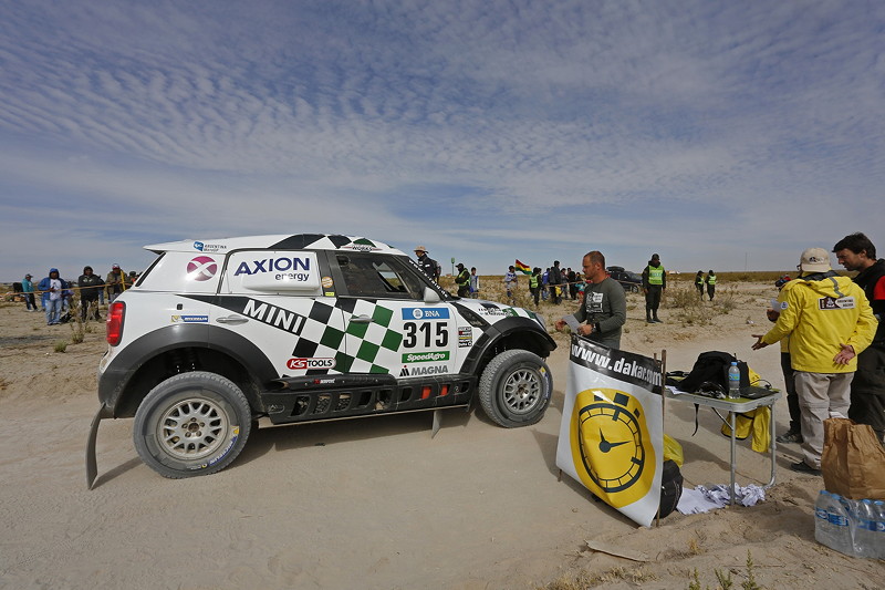 2016 Dakar, Mikko Hirvonen (FIN), Michel Perin (FRA), MINI ALL4 Racing - AXION X-raid Team 315 - 09.01.2016
