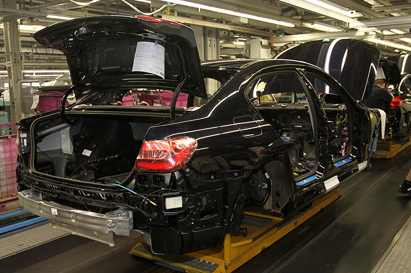 Produktion des BMW 730Ld (G12) am 20.10.2016 im BMW Werk Dingolfing