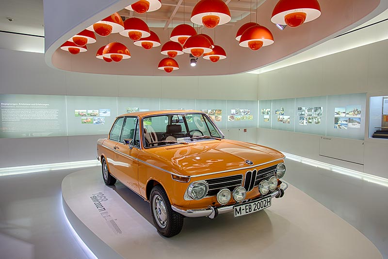 BMW 2002 TI im BMW Museum