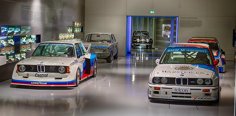 BMW Motorsport Ausstellung im BMW Museum