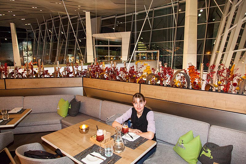 Abendessen im Restaurant Bavaria in der BMW Welt 