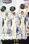 Sebring International Raceway, Sebring, FL (USA). Bill Auberlen (USA), Dirk Werner (DEU), Bruno Spengler (CAN), Nr. 25, BMW Team RLL, BMW M6 GTLM. 2. Platz.