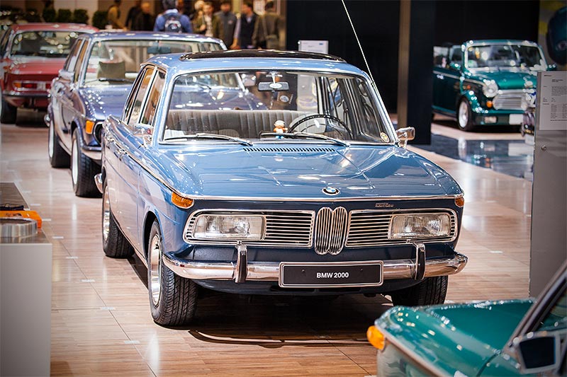 BMW 2000 von Alfred Schmitz auf der Techno Classica