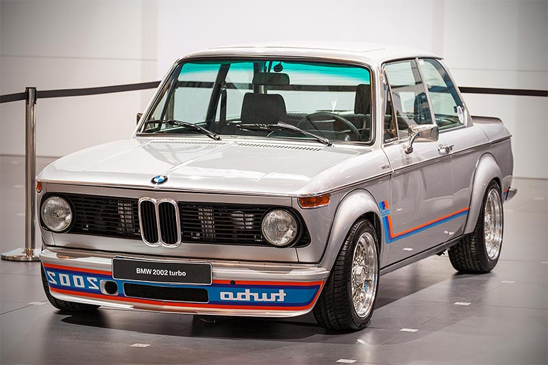 BMW 2002 turbo, Baujahr: 1974, St�ckzahl: 1.672, ehemaliger Neupreis: 18.720 DM