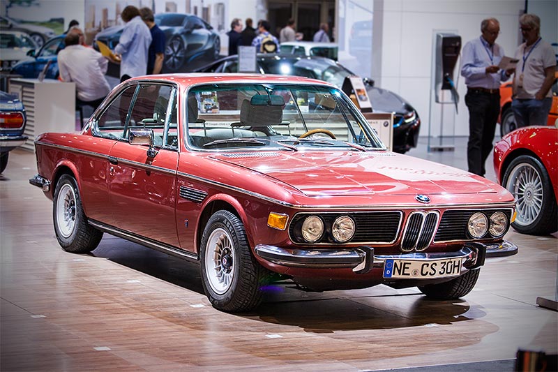 BMW 3.0 CS (E9) von Thomas Ploch auf der Techno Classica 2016