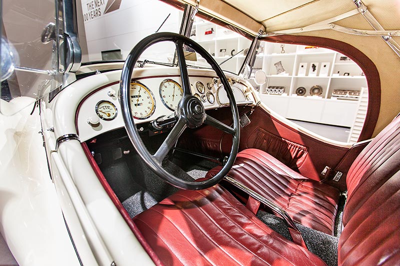 BMW 328, Blick in den Innenraum