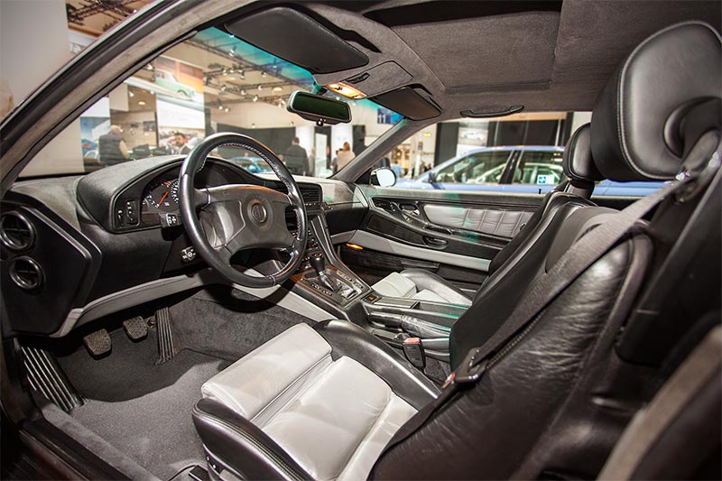 BMW 850CSi, Bick in den Innenraum des 8er Coup�s