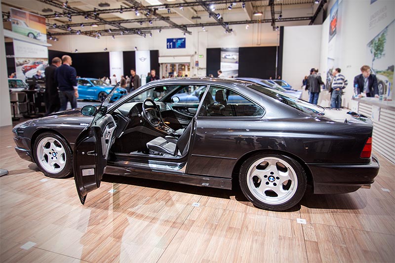 BMW 850CSi, ausgestellt auf der Techno Classica 2016