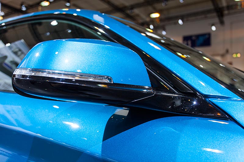 BMW M2, in Wagenfarbe lackierte Auenspiegel mit Blinker