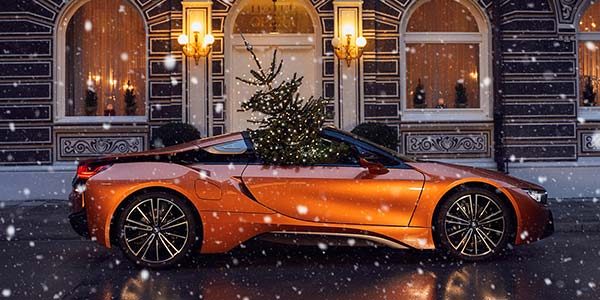 Merry Christmas powered by BMW Group.