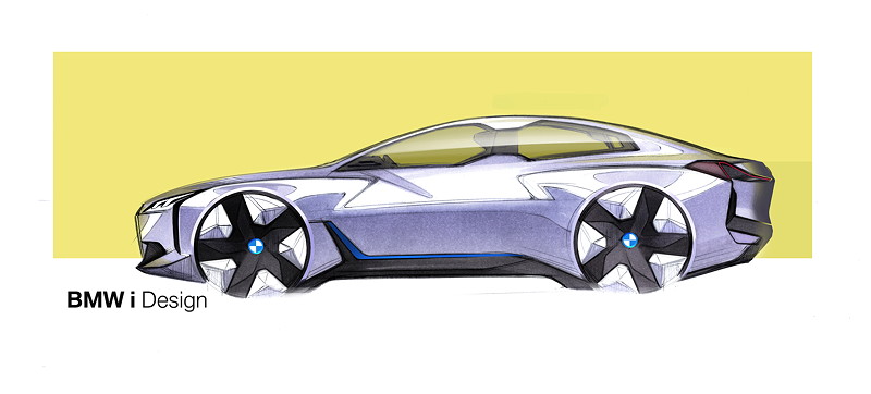 BMW i Vision Dynamics, Skizze