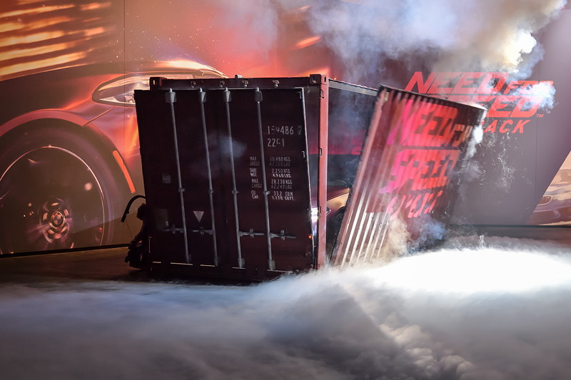 Weltpremiere des neuen BMW M5 in Need for Speed  Payback von Electronic Arts am 21.08.2017 auf der GamesCom in Kln.