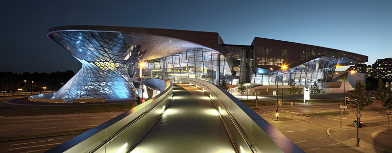 BMW Welt - Aussenansicht (Ostseite).