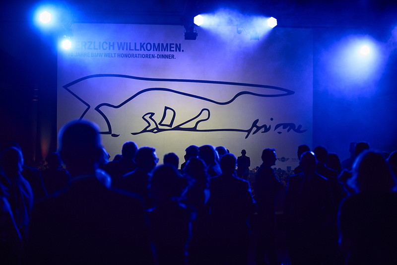 Feierliches Honoratioren-Dinner anl�sslich des 10. Geburtstags der BMW Welt am 19.10.2017 im Auditorium der BMW Welt in M�nchen.