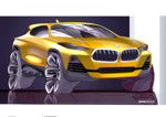 BMW X2 Designskizze