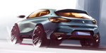 BMW X2 Designskizze