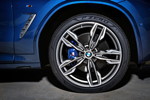 BMW X3 xDrive M40i, 20 Zoll große Leichtmetallgussräder 