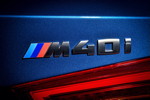 BMW X3 xDrive M40i, Typ-Bezeichnung auf der Heckklappe