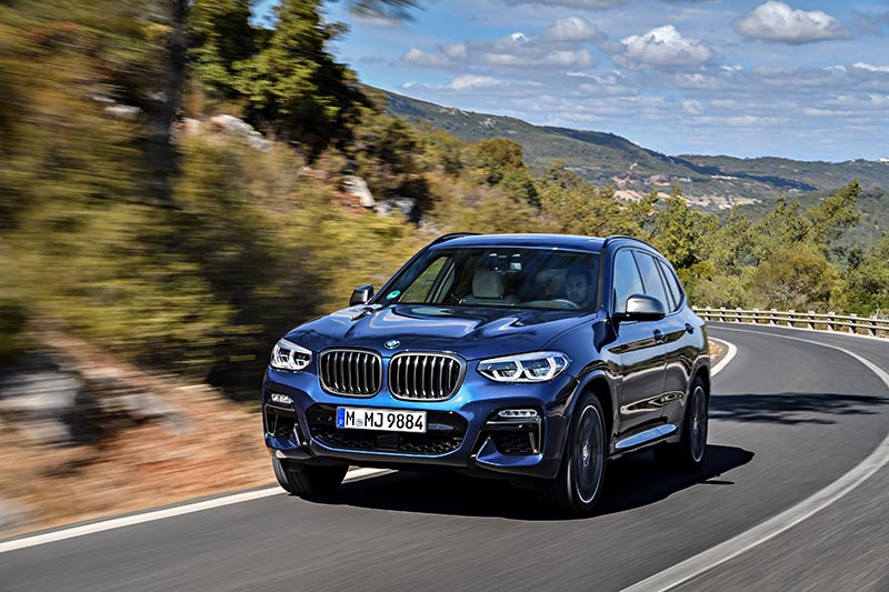 Der neue BMW X3 M40i,Phytonic Blau.