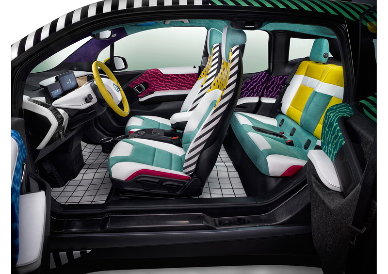 BMW i MemphisStyle Edition. BMW i3. Interieur.