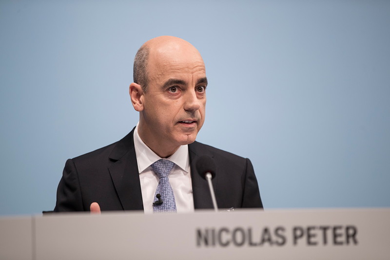 Bilanzpressekonferenz der BMW Group am 21.03.2017 in der BMW Welt in Mnchen: Dr. Nicolas Peter, Mitglied des Vorstands der BMW AG, Finanzen