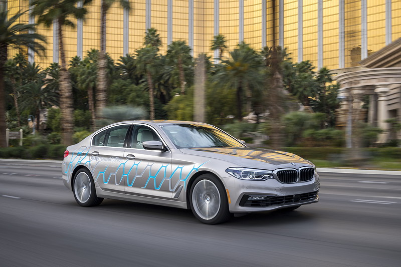 BMW 5er, Connected Mobility, CES in Las Vegas (USA)