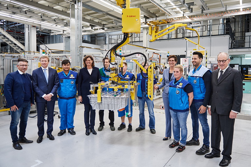 Presseveranstaltung im BMW Group Werk Dingolfing am 02.05.2017 zur Zukunft der Elektromobilit�t bei der BMW Group.