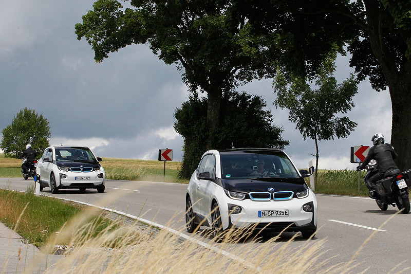Nrnberg, 29. Juni 2017. Marco Wittmann und Bruno Spengler (CAN) im BMW i3.
