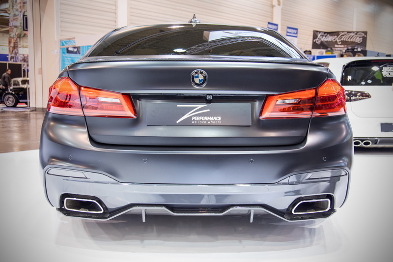 Essen Motor Show 2017: BMW 5er auf dem Stand von Z-Performance in Halle 2.