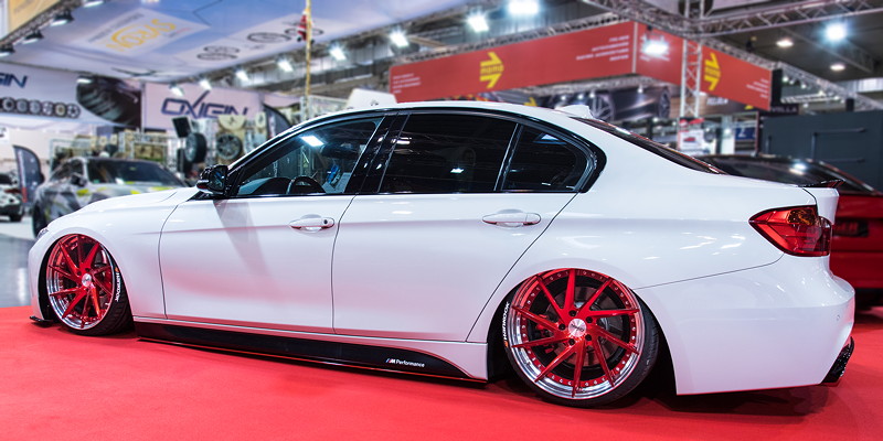Essen Motor Show 2017: BMW 335i (F30) - getunt von Rieger, Halle 2.
