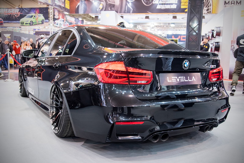 Essen Motor Show 2017: BMW M3 (F80), veredelt von 'Lavella', Halle 2. 