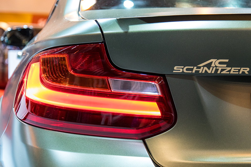AC Schnitzer ACL2S, Schnitzer Schriftzug auf der Heckklappe