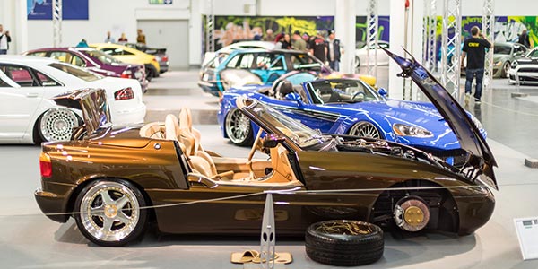 BMW Z1 von Frank Sauerland, ausgestellt in der tuningXperience, Essen Motor Show 2017.