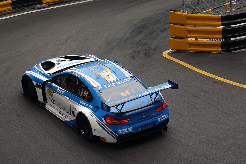 Macau (CHN), 16.-19.11.2017. FIA GT World Cup, Qualifikationsrenne, Marco Wittmann im BMW M6 GT3 #91.
