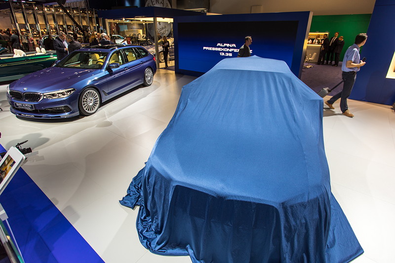 Weltpremiere auf der IAA 2017: der BMW Alpina D5 S
