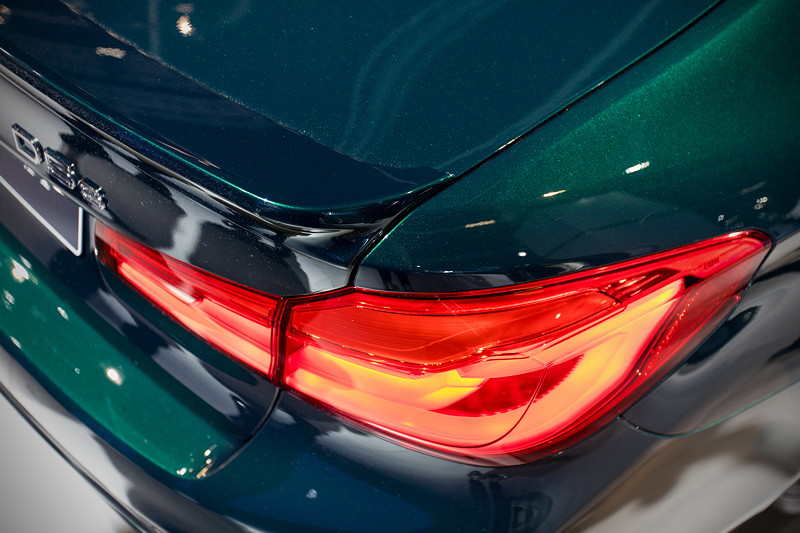 Alpina D5 S mit Spoilerlipper auf derm Kofferraum