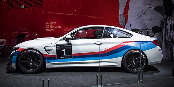 BMW M4 GT4 auf der IAA 2017