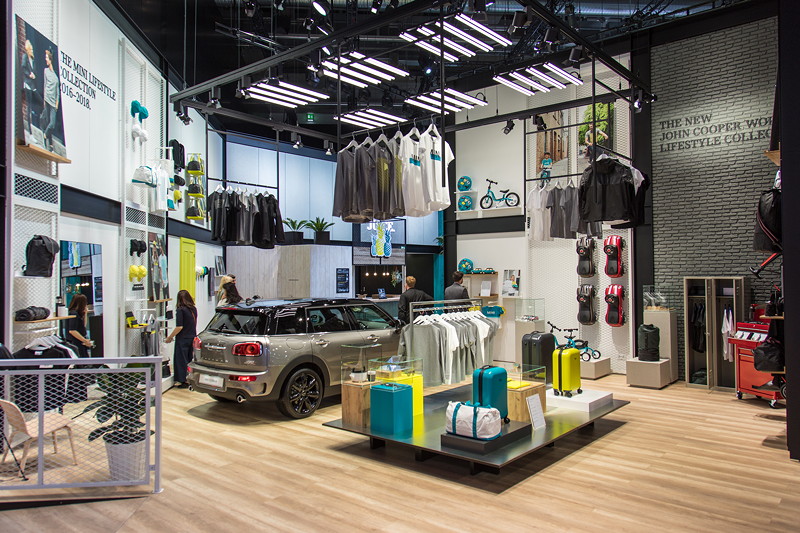 Auch die neue John Cooper Works Kollektion zeigt MINI in Frankfurt